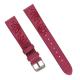 Retro Women Leather Watch Strap , 24mm Embroidered Watch Band