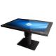 Aluminum Case Touch Screen Conference Table , Remote Control Interactive Touch Table