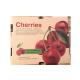 Custom vegetable fruit cherry packing corrugated carton box standard carton box