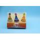 Tearless Cute Hat Shaped Birthday Candles Non Toxic OEM & DEM Service