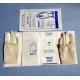 Latex surgical gloves TRI182,100%natural rubber latex, Low protein content