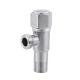 90 Degree SS304 Faucet Angle Valve Brushed OEM Stainless