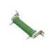High Power Ribbon Ceramic Tube Resistor Wirewound Green 0.1~2KΩ 50W