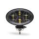 Factory oval led vehicle work light 20V PC lens 7D HCW-L20288