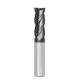 1/2 1/4 Inch 4 Flute Solid Carbide End Mill Cutter Square End Mill Bits AlTiN Coating