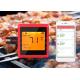 High Accuracy Bluetooth BBQ Thermometer Food Safety Thermometer With Magnet Backside
