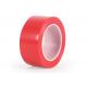 Red Self Adhesive PVC Tape 50mm For Communications Wiring