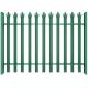hot-dipped galvanized or PVC coated W pale and D pale type Palisade Fence - Security Fence for Factory and Residences