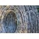 Rust Resistance 500 Meters  Single Strand Hot Dipped Galvanized Barbed Wire