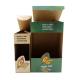 Gravure Printing CMYK Kraft Paper Boxes For Tobacco Leaf Packaging