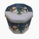 Octagon Customized Bulk Christmas Tins Candy Tin Container 0.23mm Thickness