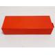 Orange Paper Drawer Box Custom Printed Gift Boxes Matt Lamination 157gsm