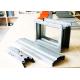 380v 60Hz 3 Phase Shutter Door Roll Forming Machine / Rolling Shutter Profile Machine