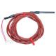 Silicon Rubber thermocouple wire , PT 100 temperature sensor wire High Accuracy