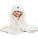 Customized Children's Bathrobe Set Soft and Absorbent Hooded Towels for Babies
