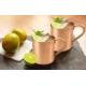 16oz Solid Copper Bar Mug Antique Hammered Moscow Mule Mug Simple Design
