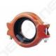 60-219mm Flange Pipe Fittings Ductile Iron Material Odm Customized Size