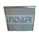 Folding Custom Air Filters HVAC Pleat Design Fireproof For Primary Filtration