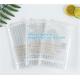 Metallic Foil Film PE Film PE Bubble Cosmetics Reclosable Ziplockk Zipper Bubble Bag 100% Eco-Friendly Waterproof