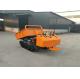 Mini Easy Operate Heavy Duty Track Transporter , 2 Ton 1 Ton Tracked Dumper