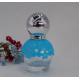 glass perfume  bottles 5ml 10ml 20ml  recycled glass bottles black blue red pink green cap plastic and metal roll frog