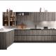 18mm Walnut Wood Membrane MDF Kitchen Cabinets For Kitchen Furniture
