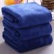 Lint Free Microfiber Navy Blue Towels Organic Bath Towels For Yoga Shower