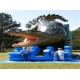 Alligator Waterproof Comercial Outdoor Wet Kids Inflatable Slide PVC Tarpaulin