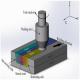 Electrical enclosure inside thermalo solution water cooling plate aluminum heat sinks with surface friction stir welding