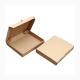 Color Printed Kraft Paper Pizza Box , Paper Takeaway Box For Catering