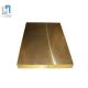 38.1mm Industrial Brass Sheet Metal For Crafts C46400 1220mm width