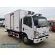 KV600 ISUZU Reefer Truck 4200mm Refrigerator Box Truck With Climate Control