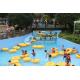 Outdoor Holiday Resorts Water Park Lazy River , Waterpark Equipment for Theme Aqua Park