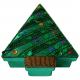 OEM/ODM Custom Toy Packaging Boxes Green Christmas Tree Shape