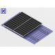 L Feet Rooftop Solar Mounting System Aluminum Material Heat Resistance