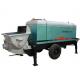 Engineering Construction Concrete Pumping Machine , PLC High Pressure Pump Concrete Truck