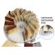Sisal Emery Cloth Industrial Roller Brush For Polishing Grinding