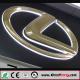 High quality vacuum forming acrylic auto emblem, backlit car logo sign for car dealership