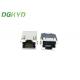 Gigabit Ethernet Modular Jack Singleport Without Led Sinking Plate Chip Integrated Transformer 14pin
