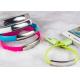 2017 new arrival wristband usb cable for iphone samsung