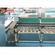 Food Grade Power Roller Conveyor Systems With Wire Mesh Stainless Steel Table