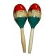 Wood maracas with pattern design / Music Toy / Orff instruments / Promotion gift AG-MS7-2