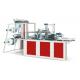 Four Lines Plastic Poly Bag Making Machine Cold Cutting For Flat Opening Bags