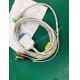 Mindray T series 5- lead ECG cable Snap AHA 3.1m REF E12S5A in Good shape for Mindray T Serise Patient Monitor