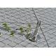 Stainless Steel Rope Mesh / Plant Trellis Or Construction Building Facade Safety Net