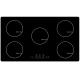 Smooth Surface 7600w 900×520 Five Ring Electric Induction Hobs