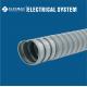 1/4" - 6" Electrical PVC Flexible Conduit Pipe Galvanized Carbon Steel