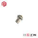 M12 5PIN Male PG7 Nut Field Wireable Straight A Code Circular Connector Metal Coupling