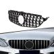 ABS Front Bumper Mesh Grill GT Type Car Front Grille Grill For C-CLASS W205 2014-2018