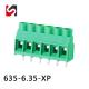 6.35mm Pitch 300V 30A Screw Terminal Block Connector Pluggable Screw Terminal Block